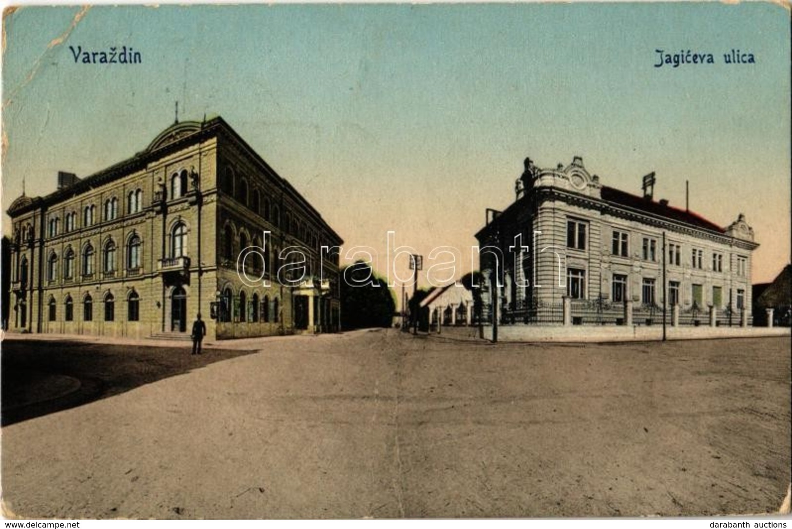 T2/T3 1913 Varasd, Warasdin, Varazdin; Jagiceva Ulica / Street (EB) - Ohne Zuordnung