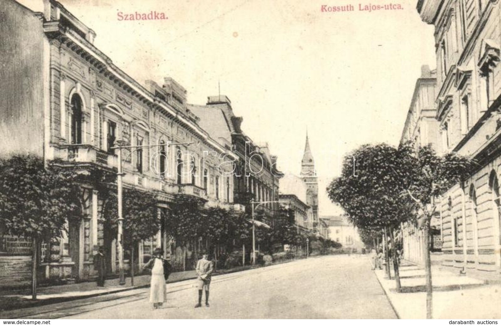 ** T2/T3 Szabadka, Subotica; Kossuth Lajos Utca / Street (EK) - Unclassified