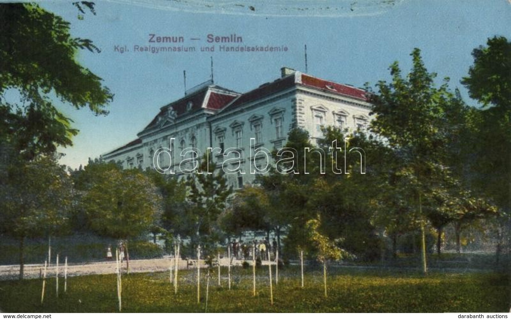 * T2 Zimony, Zemun; Realgymnasium Und Handelsakademie / Realgymnasium, Academy - Zonder Classificatie