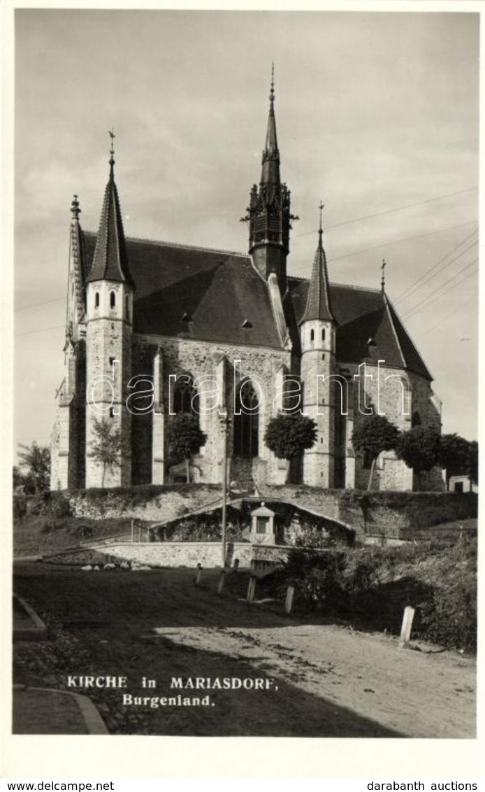 * T1/T2 Máriafalva, Mariasdorf; Templom / Church - Zonder Classificatie