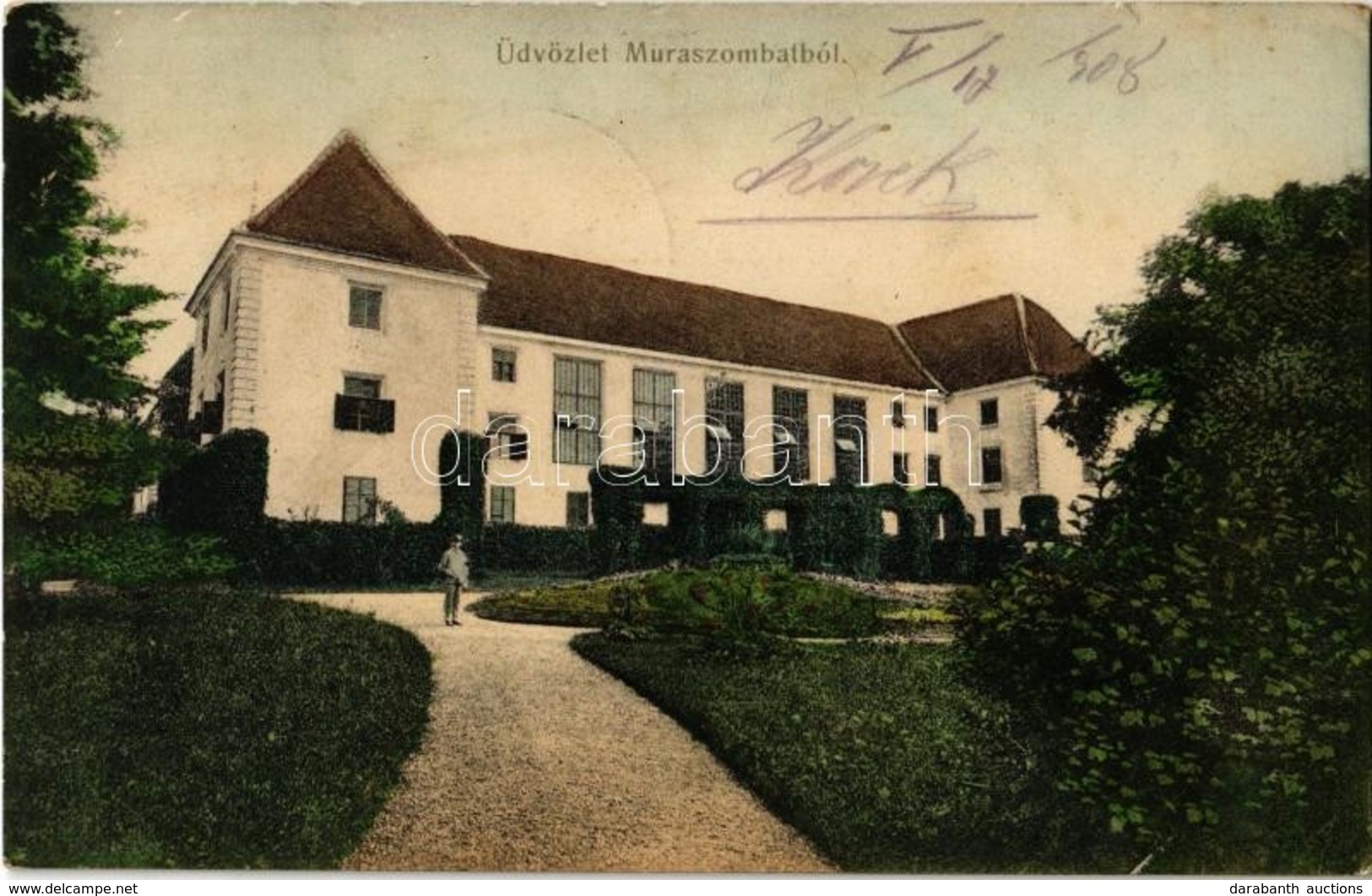 T2/T3 1908 Muraszombat, Murska Sobota; Vár (Szapáry Kastély). Kiadja Ascher B. és Fia / Castle (EK) - Non Classés