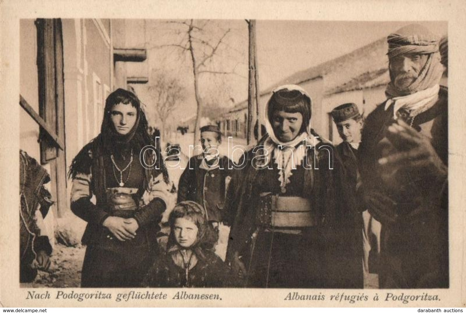 ** T2 Podgoritza, Podgorica; Albanian Refugees; Folklore - Non Classés