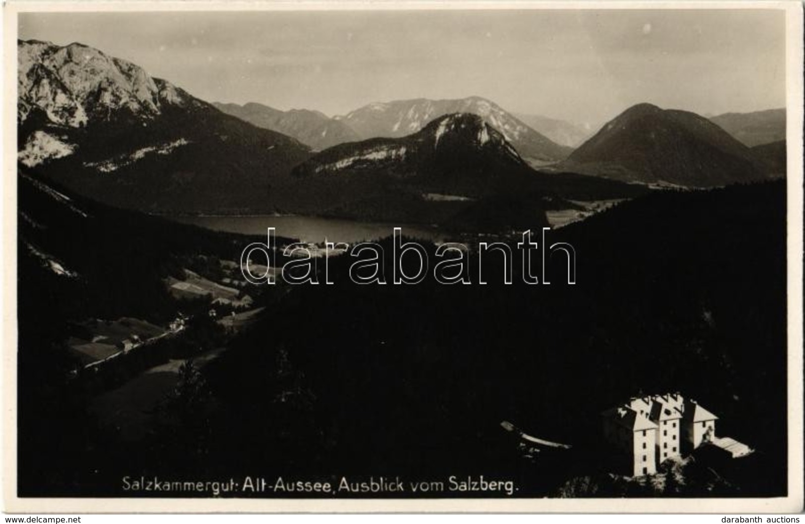 ** T1/T2 Alt-Aussee, Salzkammergut, Ausblick Vom Salzberg / View From Mountain Peak - Non Classés