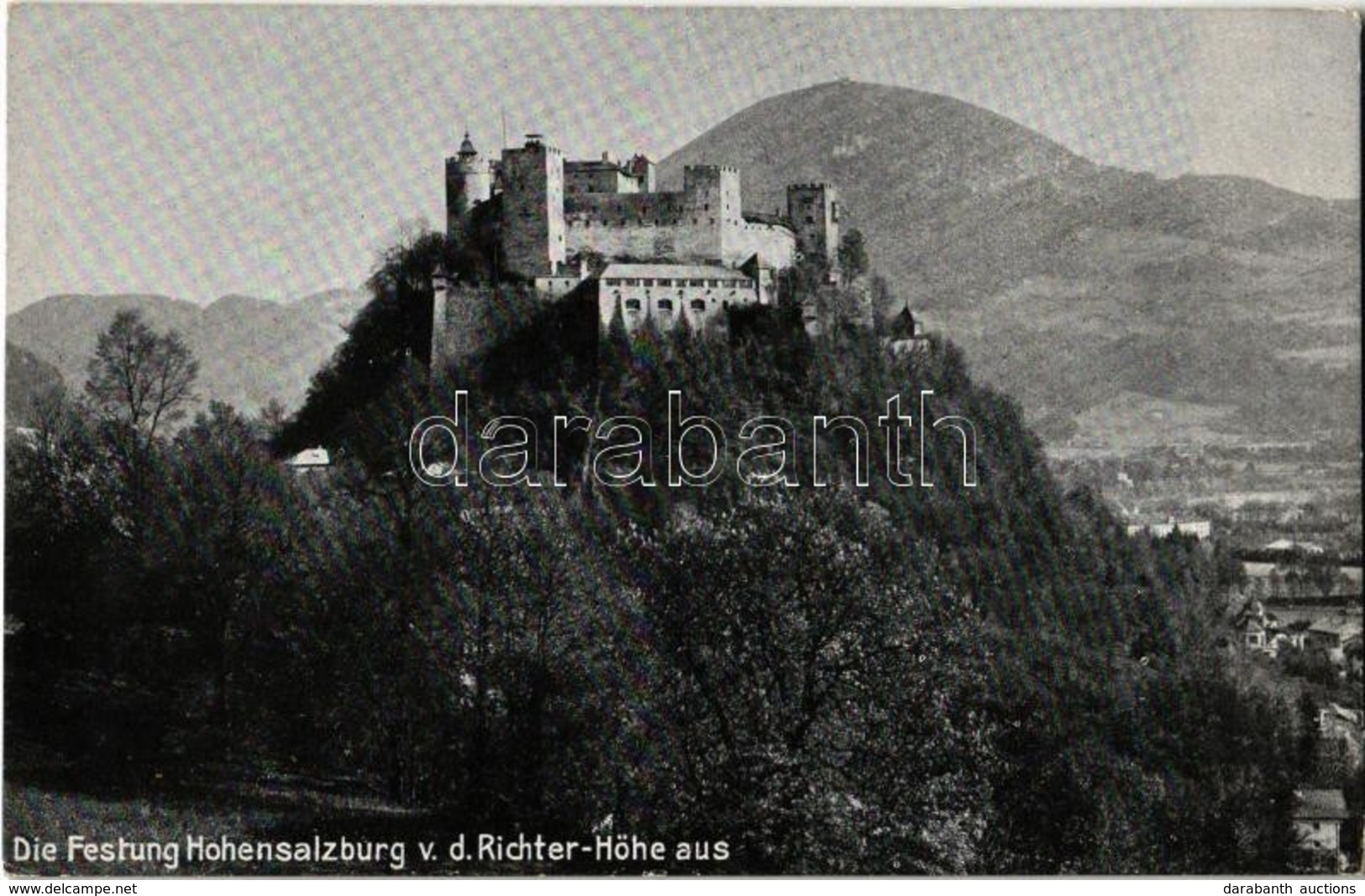 ** T2 Salzburg, Festung Hohensalzburg V. D. Richter-Höhe Aus / Hill, Castle - Zonder Classificatie