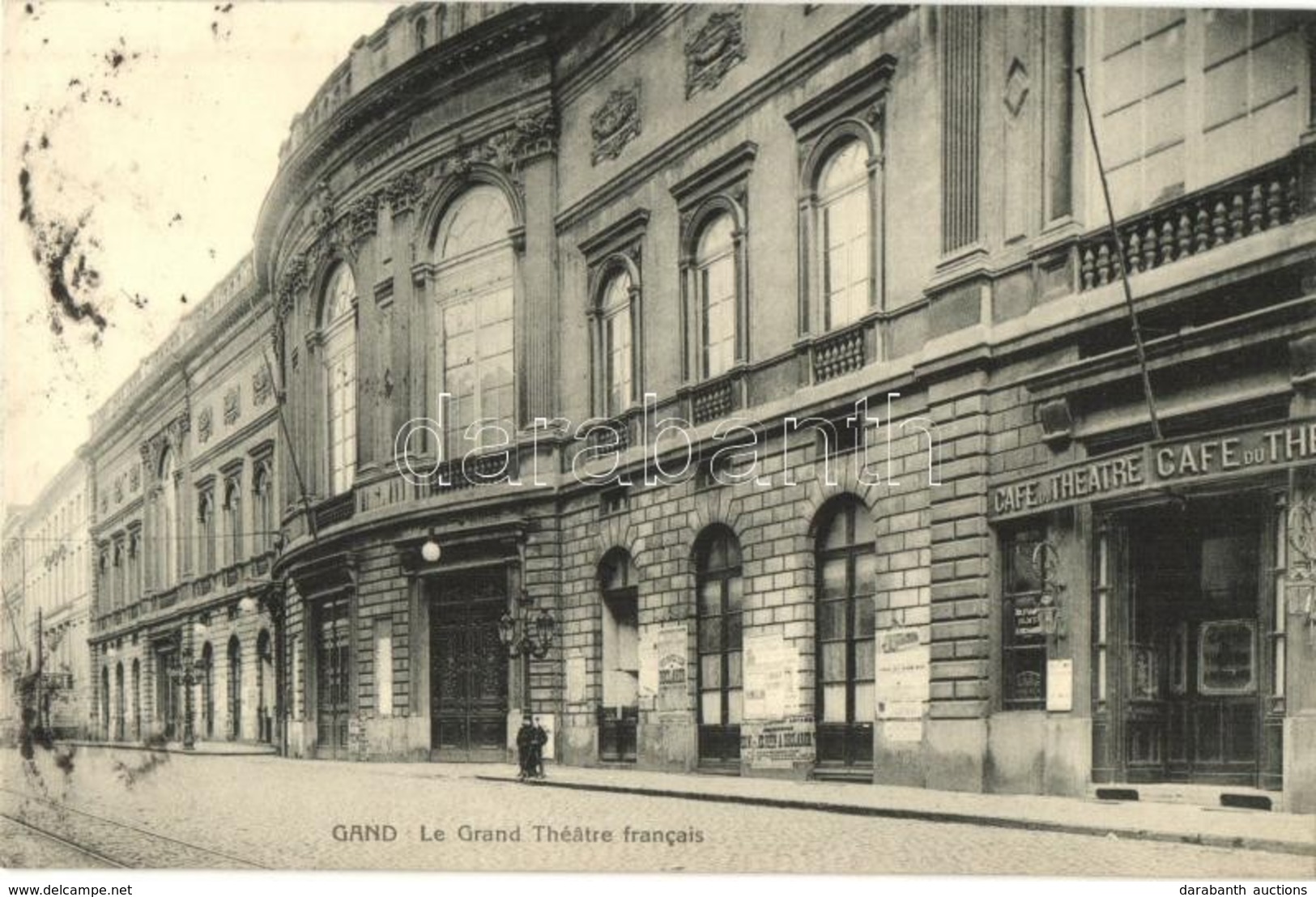 T2/T3 Ghent, Gand; Le Grand Theatre Francias / Theatre, Café (EK) - Unclassified