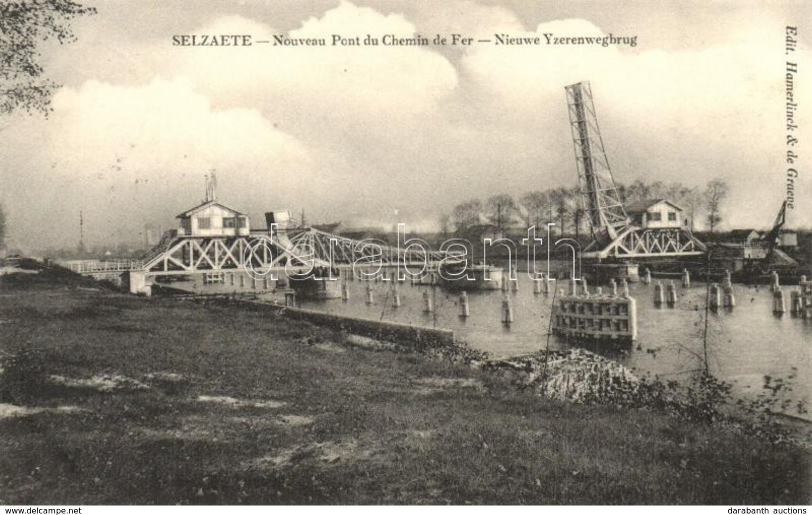 T2 Selzaete, Zelzate;Nouveau Pont Du Chemin De Fer / Bridge Under Construction - Unclassified