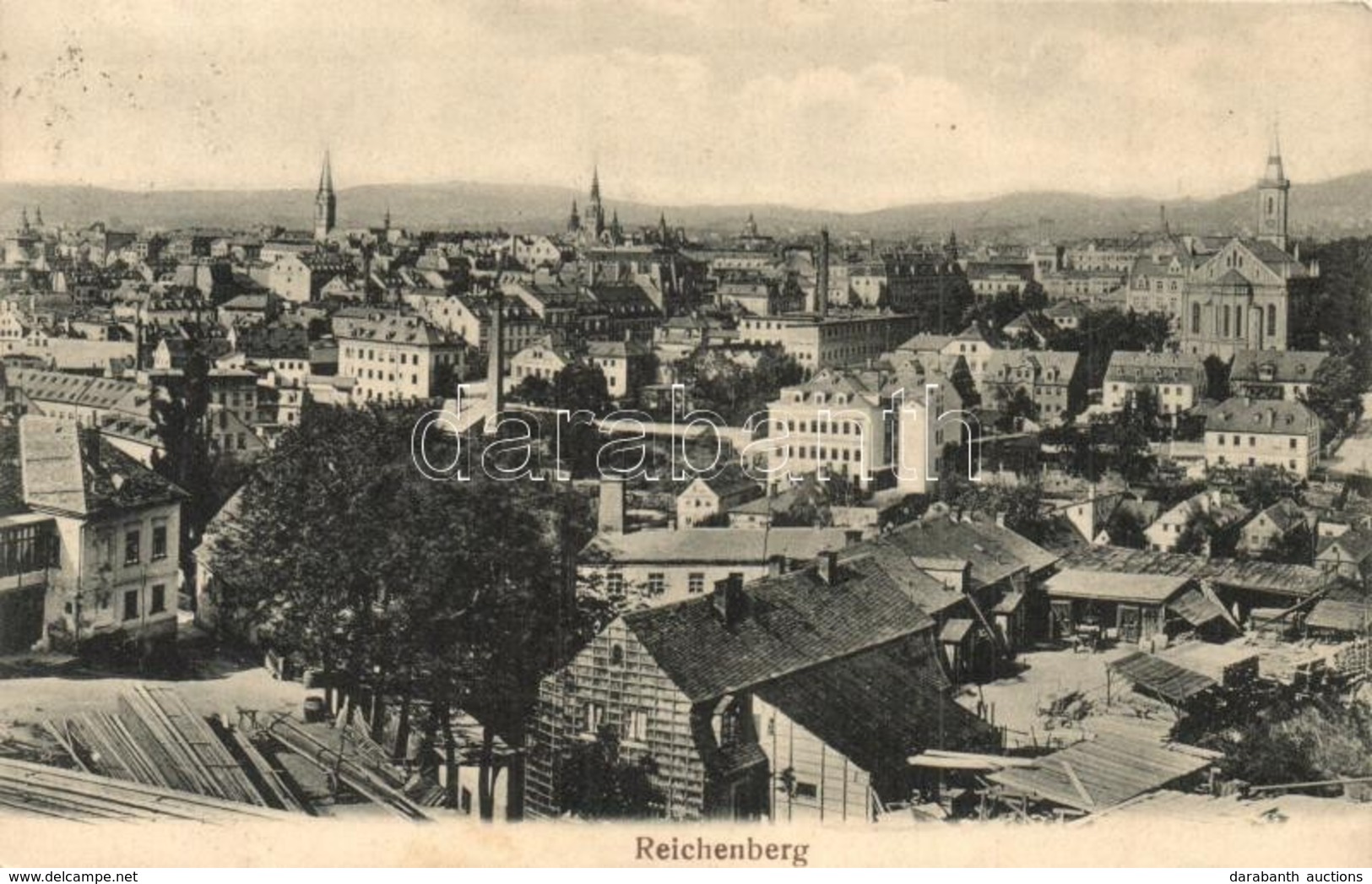 T2 Liberec, Reichenberg I. Böhmen; General View - Zonder Classificatie