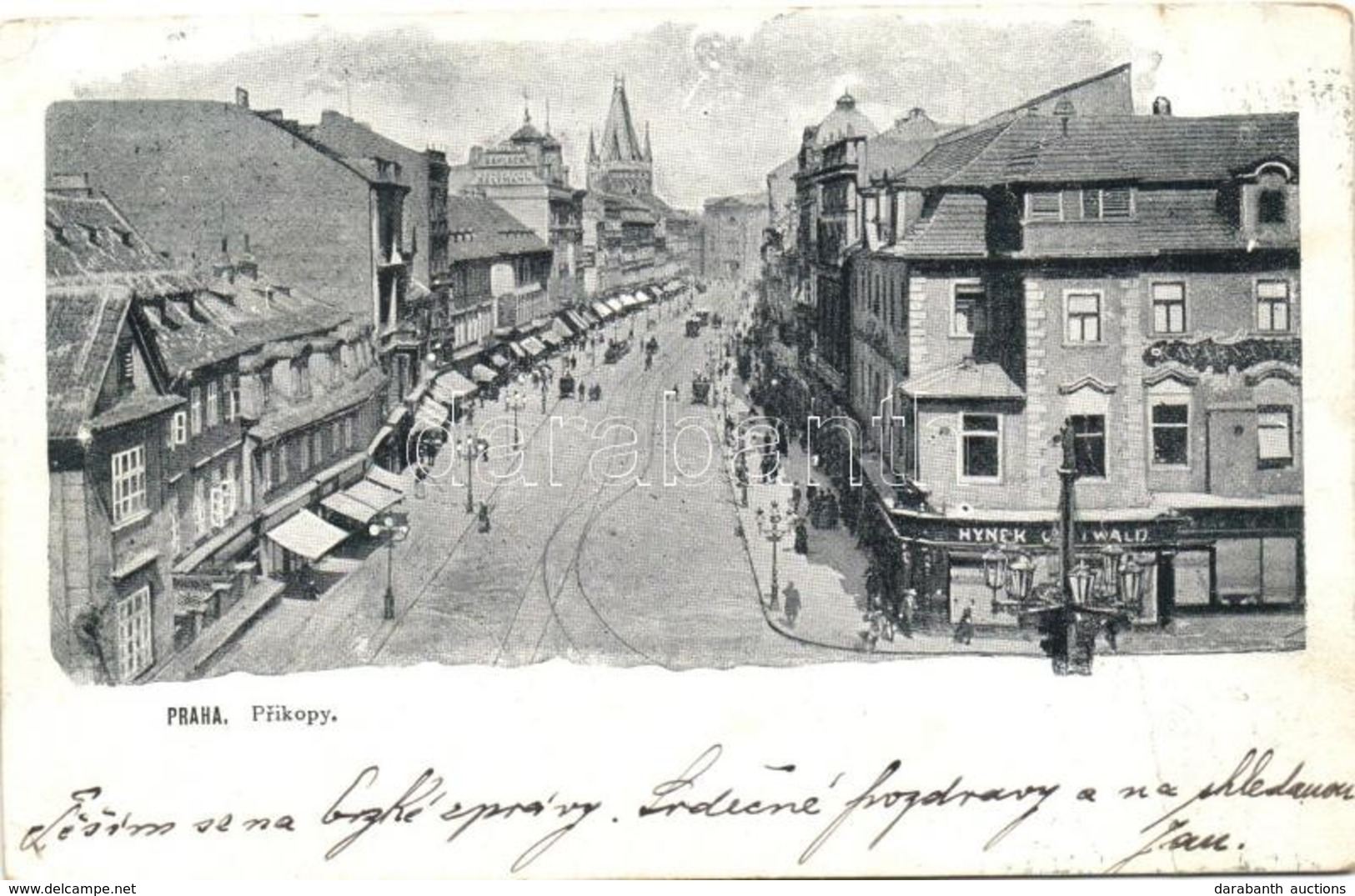 T4 1899 Praha, Prag; Na Prikopy, Graben (fa) - Zonder Classificatie