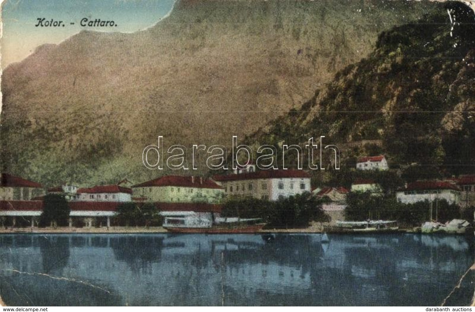 T3 Kotor, Cattaro; Port, General View (EB) - Zonder Classificatie