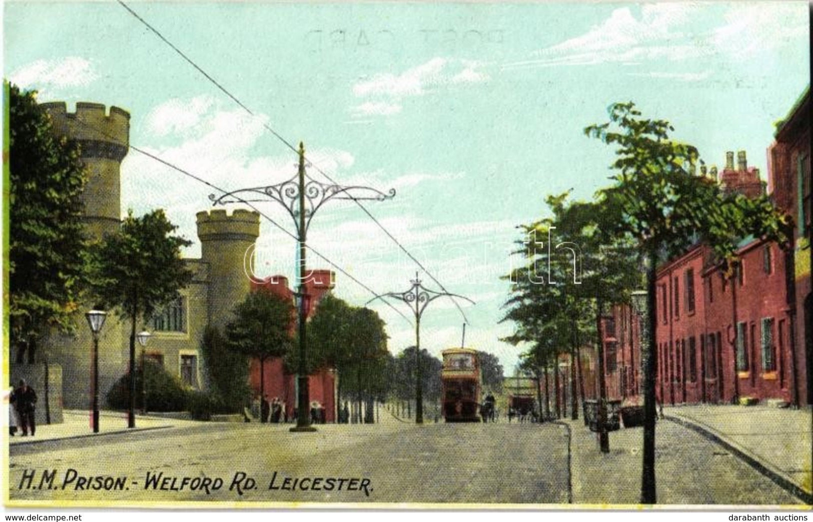 ** T1/T2 Leicester, Welford Rd., H. M. Prison, Tram - Sin Clasificación