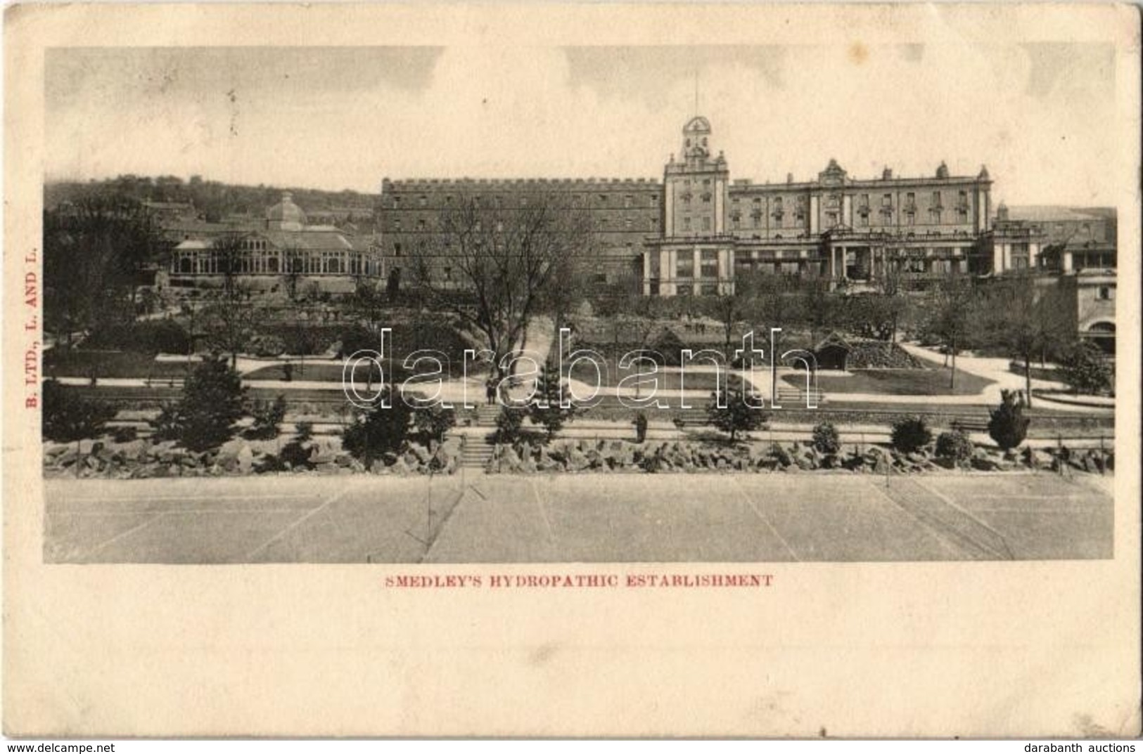 T2/T3 1904 Matlock, Smedley's Hydropathic Establishment (EK) - Unclassified