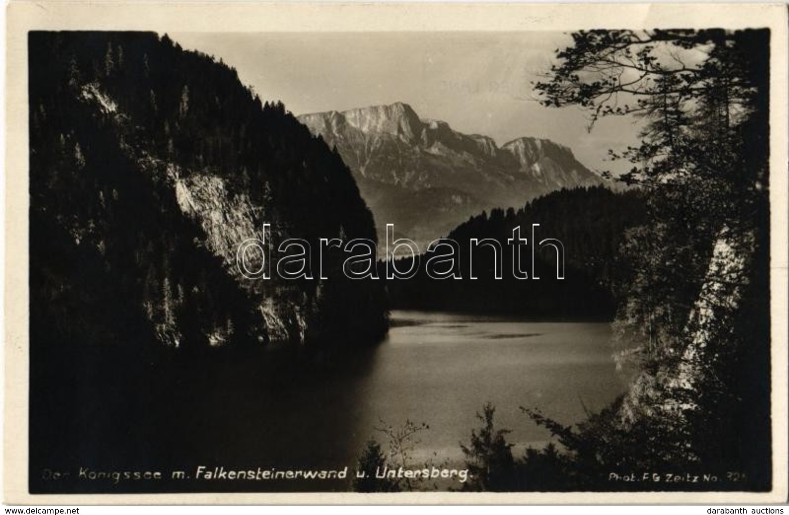** T2 Berchtesgaden, Der Königssee Mit Falkensteinerwand Und Untersberg / Lake, Mountains - Ohne Zuordnung