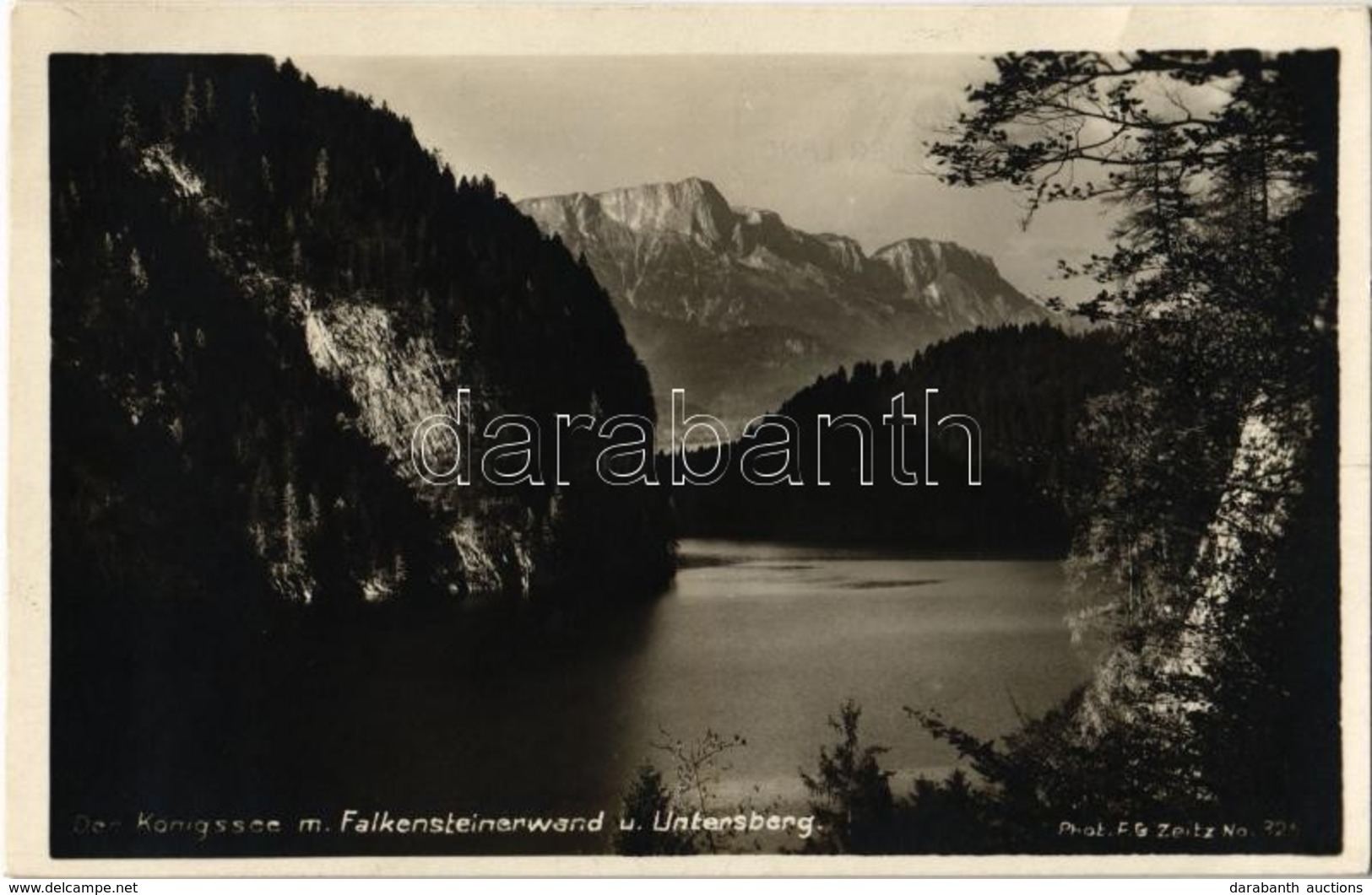 ** T2 Berchtesgaden, Der Königssee Mit Falkensteinerwand Und Untersberg / Lake, Mountains - Sin Clasificación