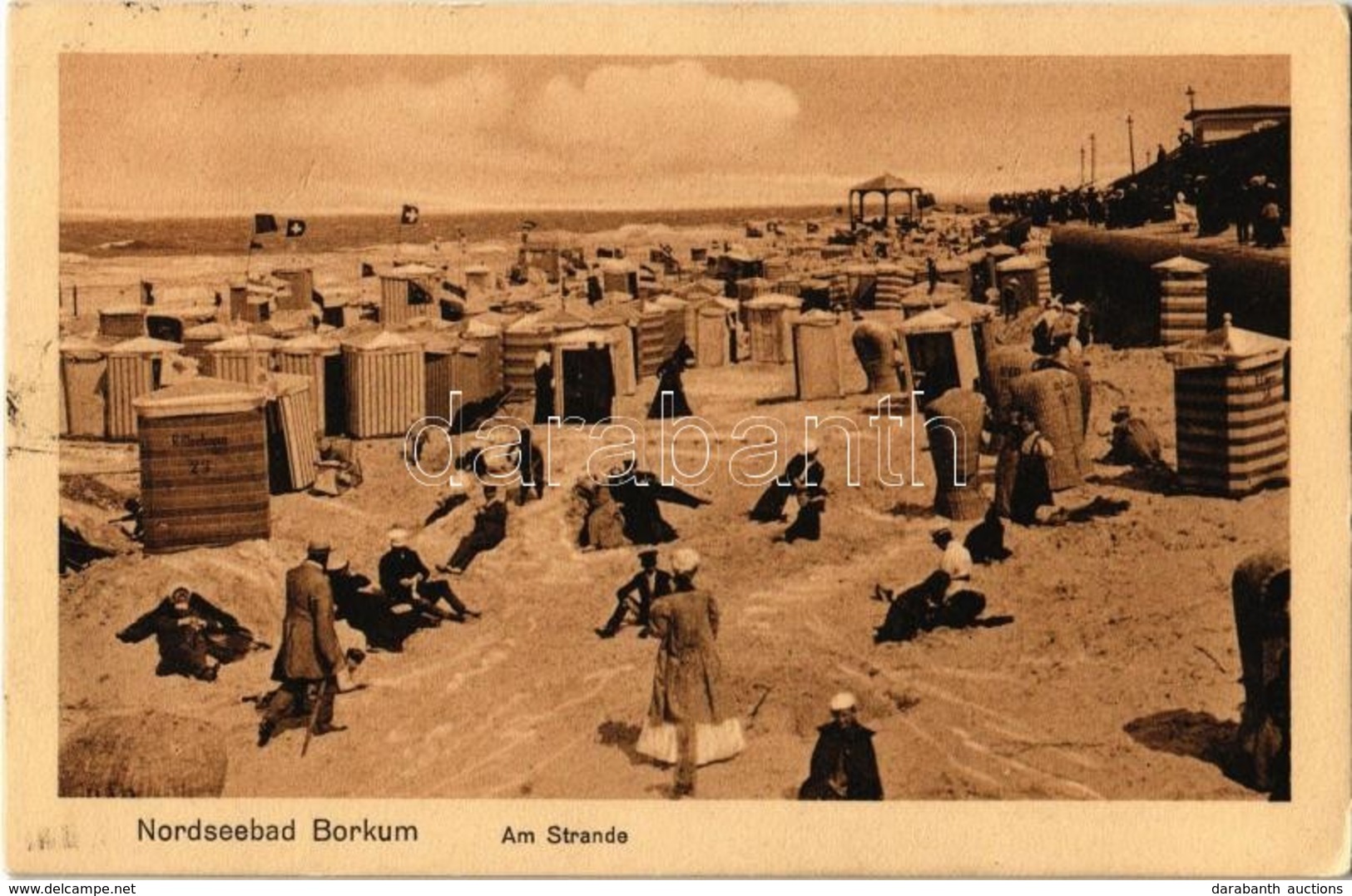 T2/T3 Borkum, Am Strande / Beach (fl) - Non Classificati