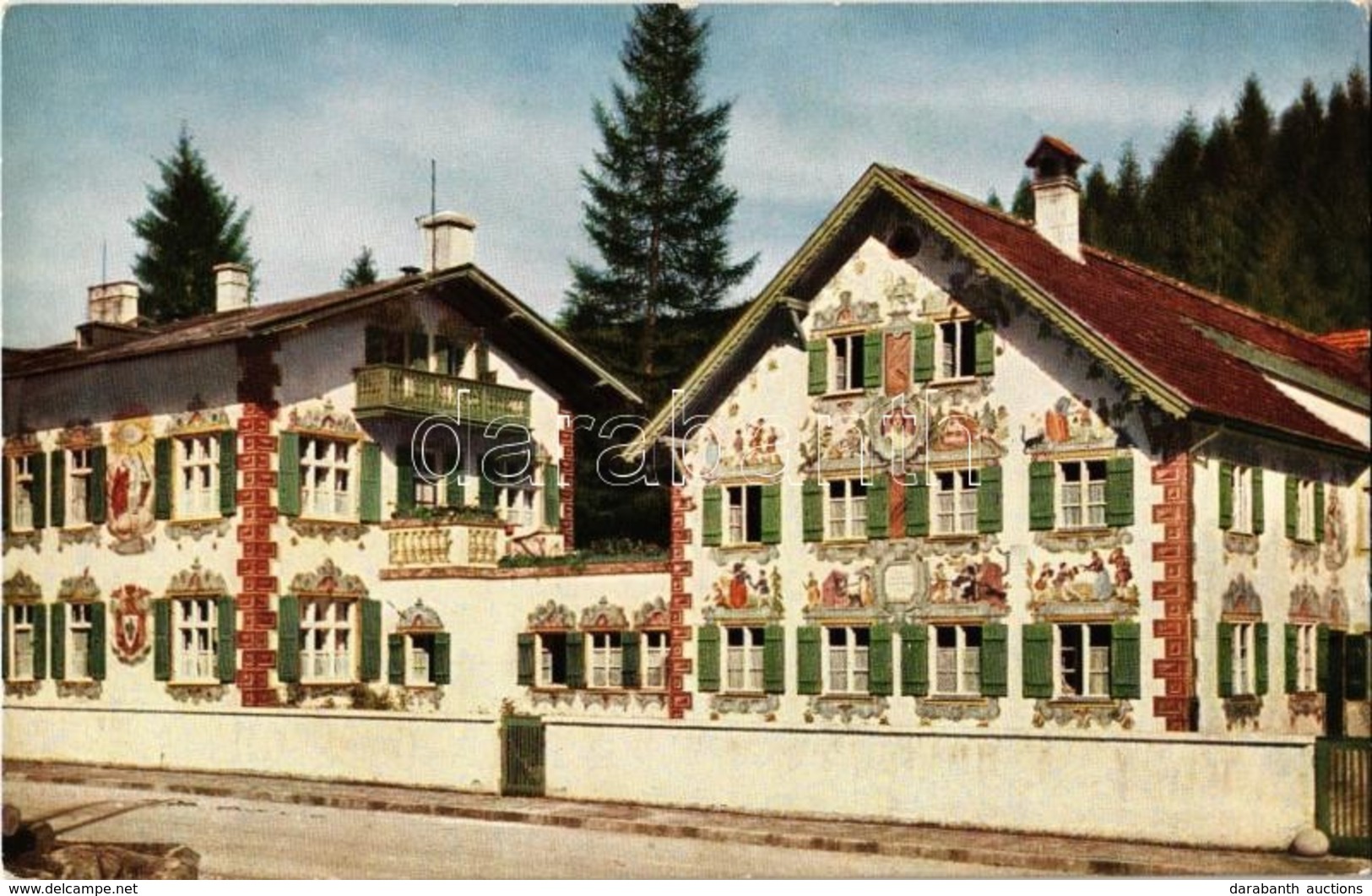 ** T2 Oberammergau, Passionsspieldorf, Hansel-und-Gretelhaus / Hansel And Gretel House - Zonder Classificatie