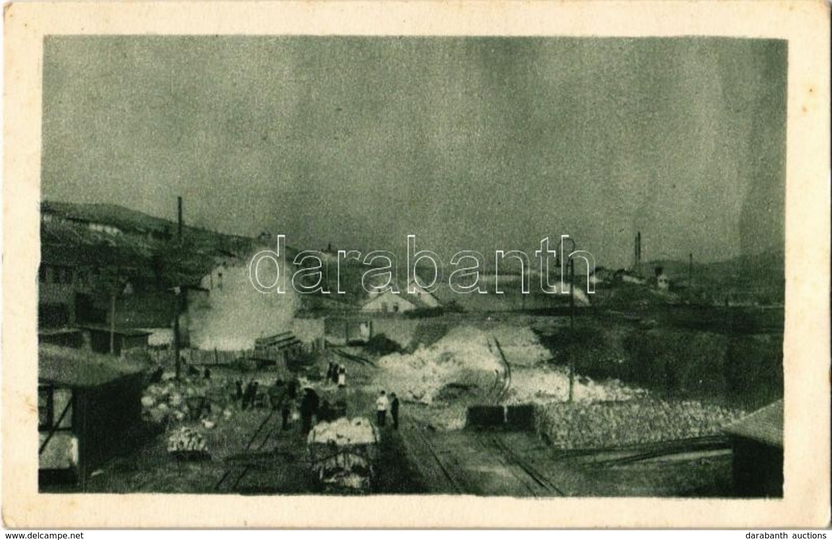 * T2 Bor, Cie Francaise Des Mines, Usine, Magasin A Cuivre / Copper Mines, Factory - Ohne Zuordnung