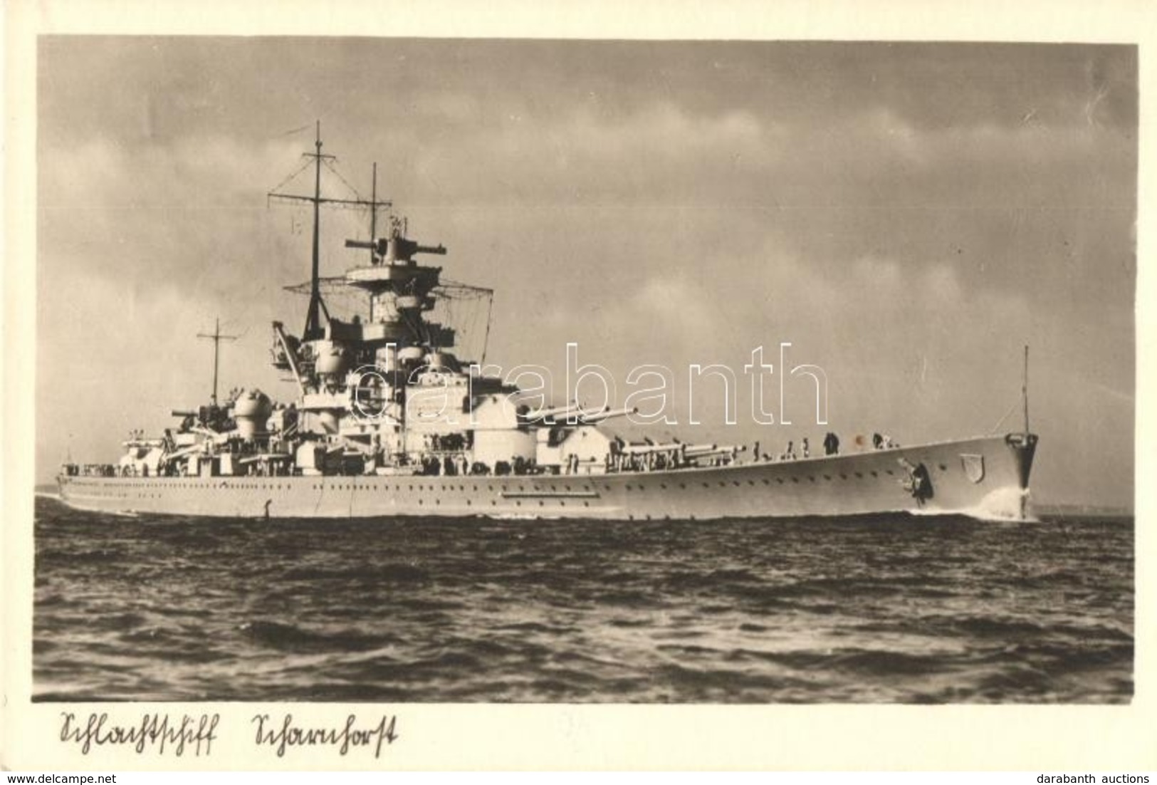 ** T2/T3 Schlachtschiff Scharnhorst / Kaiserliche Marine, Nazi-Germany Battleship (Rb) - Unclassified