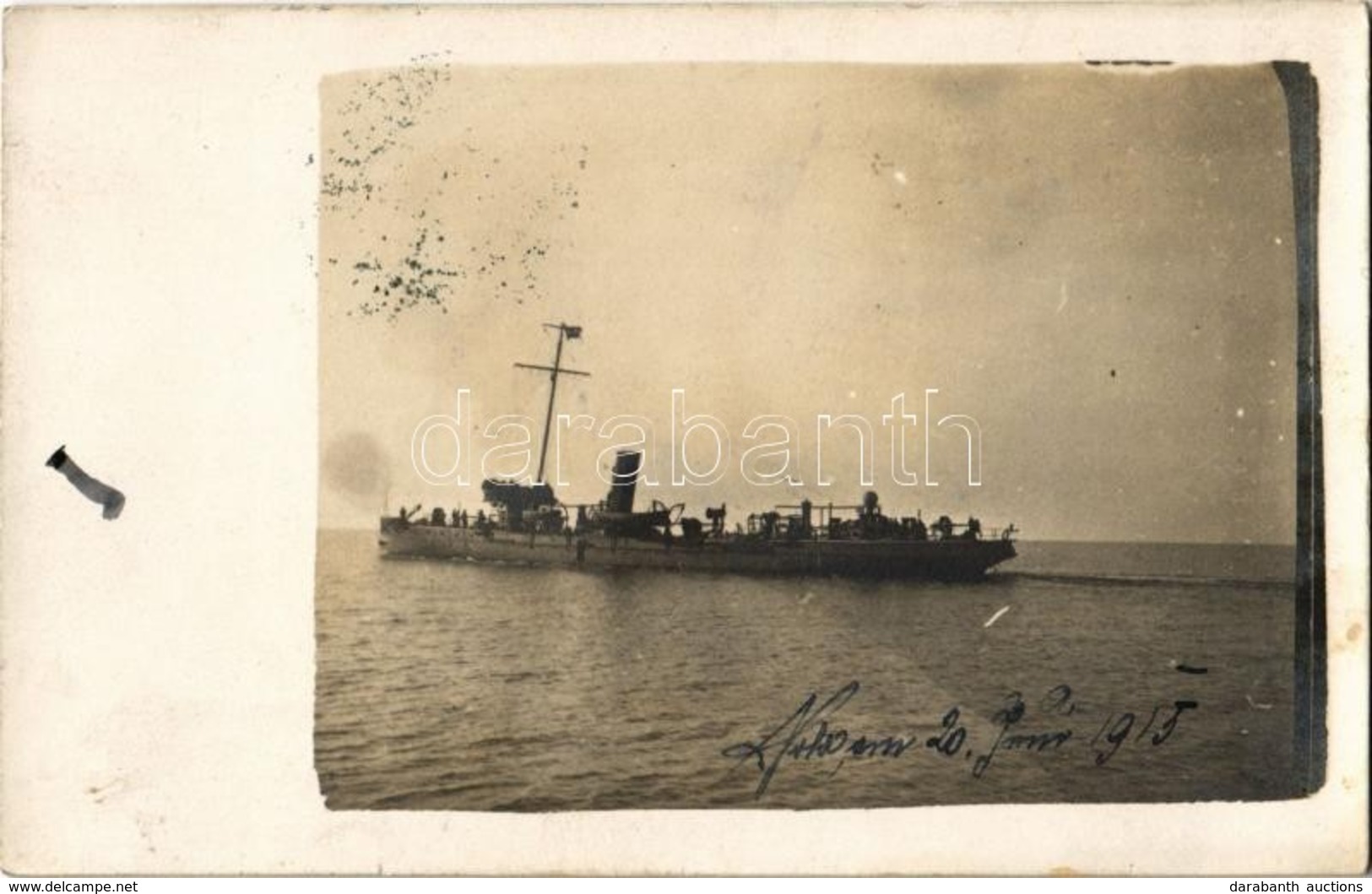 T2 1915 SMS Planet Az Osztrák-Magyar Monarchia Planet-osztályú Torpedóhajója (őrhajója) / K.u.K. Kriegsmarine / Austro-H - Sin Clasificación