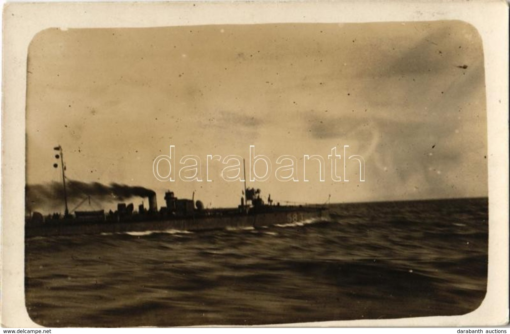 ** T2 SM Tb 58T (ex Hai) Osztrák-magyar Haditengerészet Kaiman-osztályú Torpedónaszádja / K.u.K. Kriegsmarine Hochsee SM - Unclassified