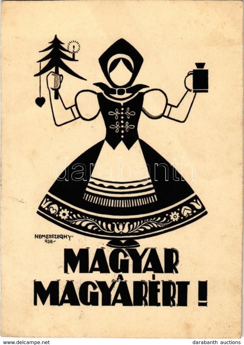 T2/T3 Magyar A Magyarért!  / Hungarian Irredenta Propaganda S: Nemesszeghy + 1943 Zrínyi Ilona Születésének 300. évfordu - Zonder Classificatie