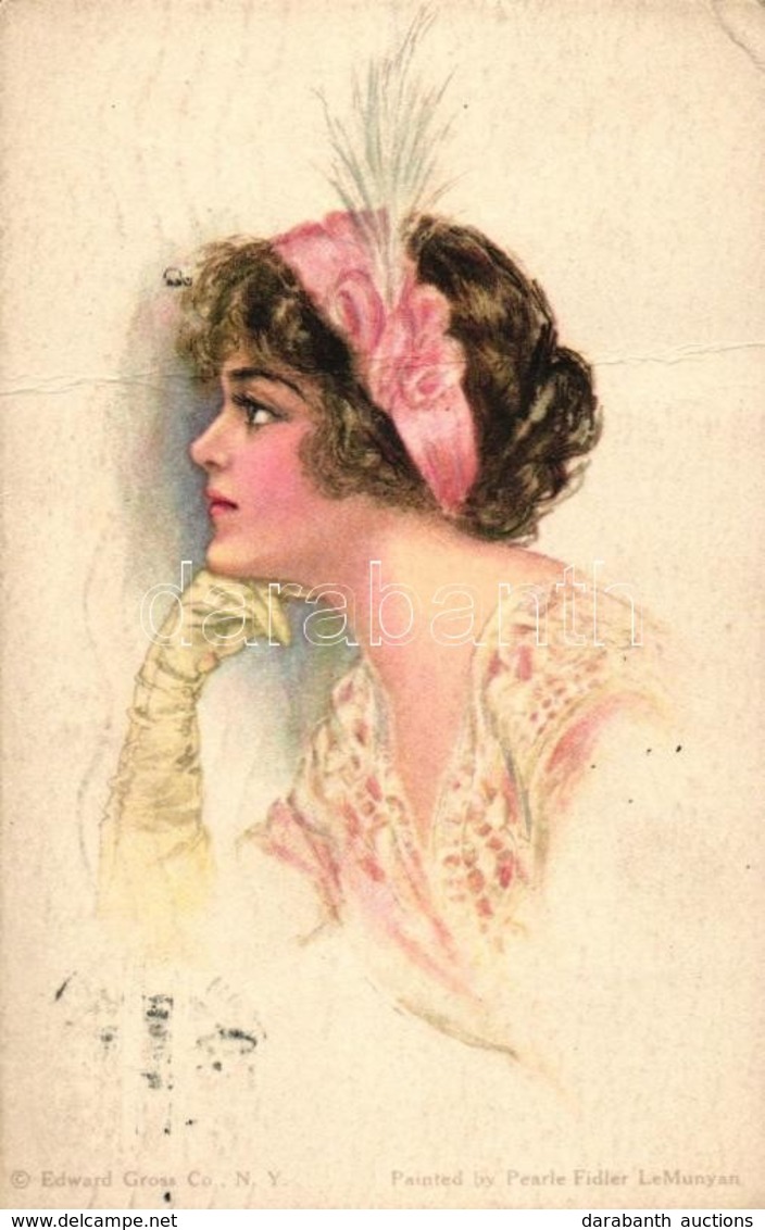 T4 Lady, Edward Gross Co. American Girl No. 58. S: Pearle Fidler LeMunyan (fa) - Ohne Zuordnung