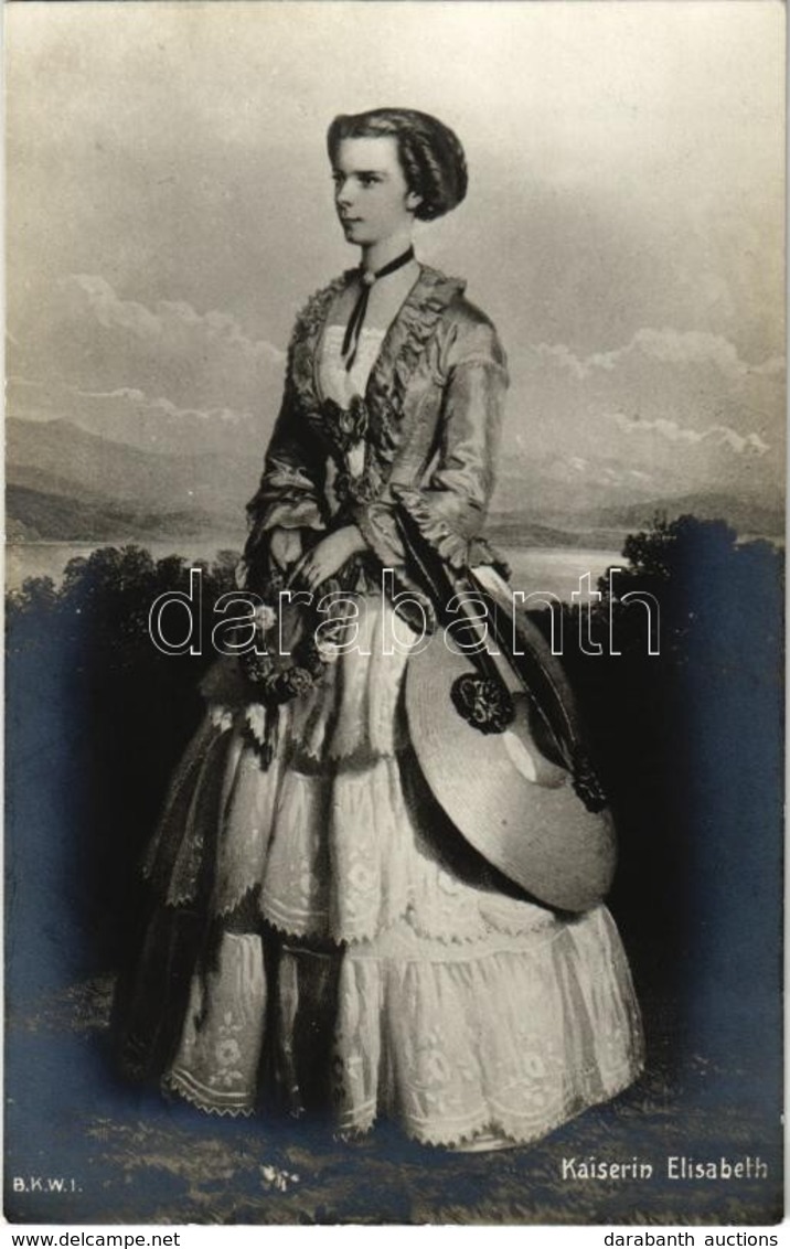 ** T1 Erzsébet Királyné (Sisi) / Kraljica Jelisava / Empress Elisabeth Of Austria. B.K.W.I. - Ohne Zuordnung