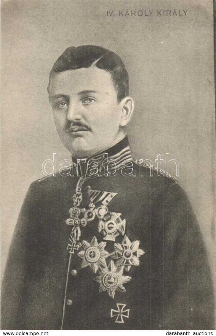 ** T2/T3 IV. Károly Király, Fénynyomda és Grafikai Műintézet Budapest / Charles IV (EK) - Zonder Classificatie