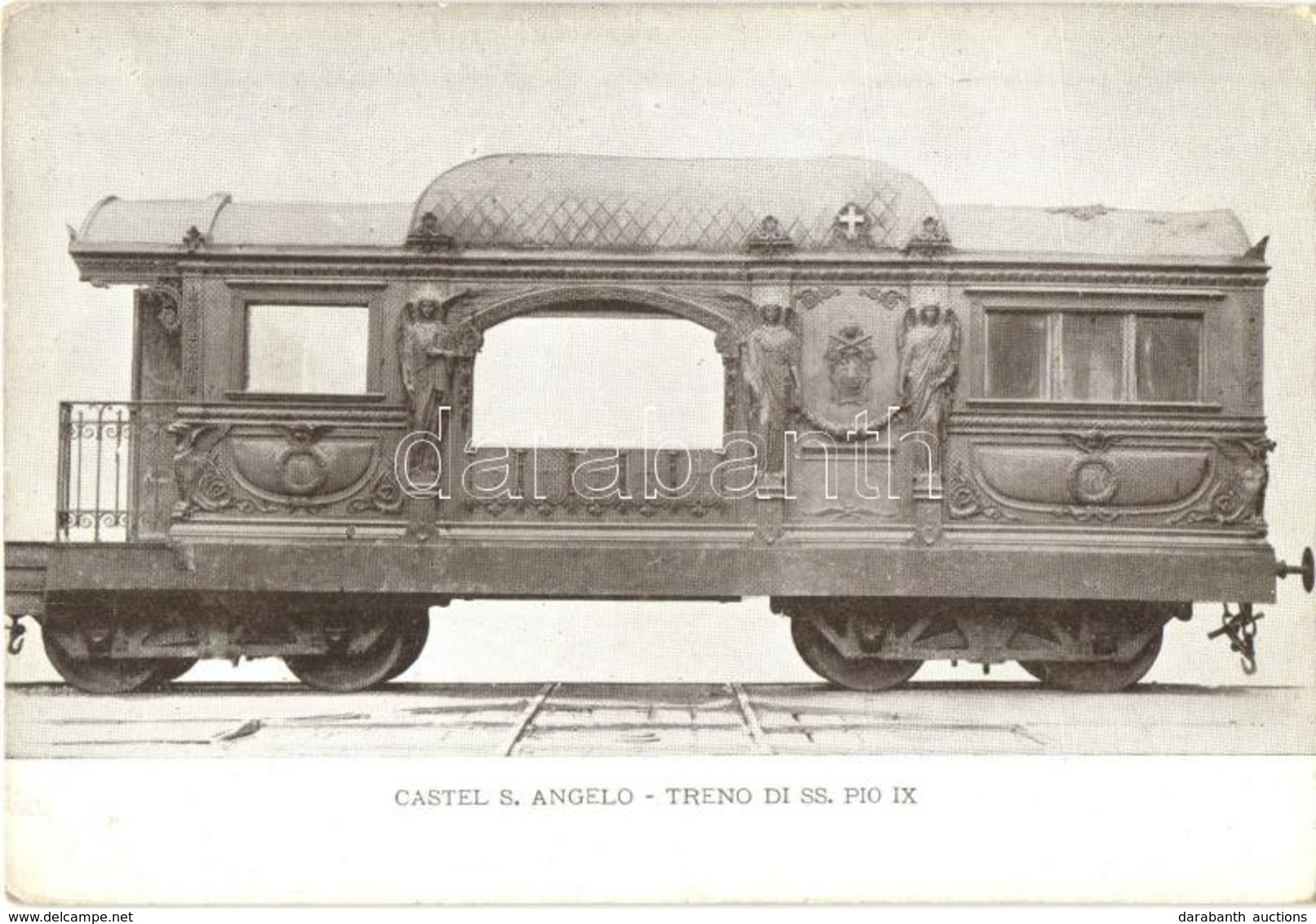 ** T2 1911 Esposizione Di Roma; Castel S. Angelo, Treno De SS. Pio IX / Train Of Pope Pius IX - Zonder Classificatie