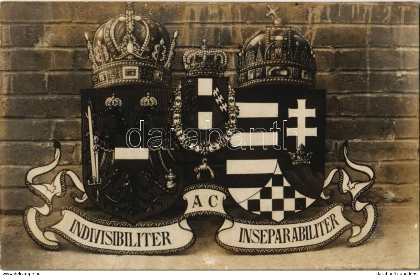 ** T2 Indivisibiliter AC Inseparabiliter / Das Kleine Gemeinsame Wappen / The Small Common Coat Of Arms Of Austria-Hunga - Zonder Classificatie