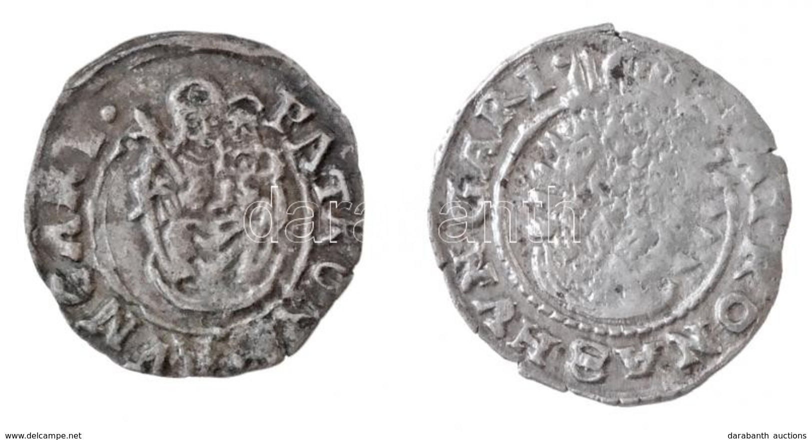 1611K-B Denár Ag 'II. Mátyás' (0,48g) + 1630K-B Denár Ag 'II. Ferdinánd' (0,52g) T:2
Hungary 1611K-B Denar Ag 'Matthias  - Sin Clasificación