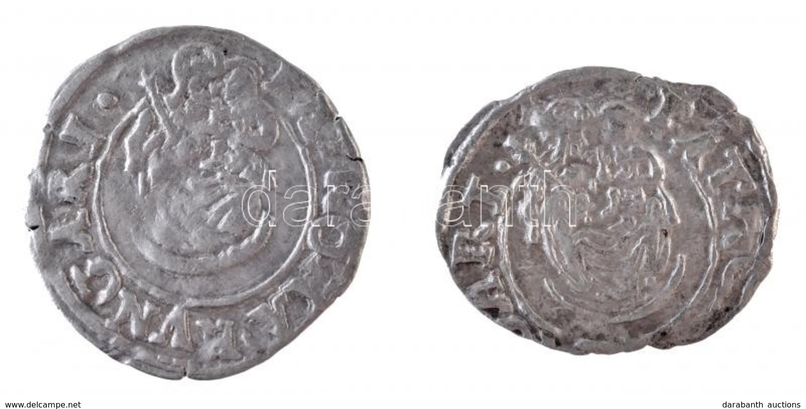 1627K-B Denár Ag 'II. Ferdinánd' (0,43g) + 1628K-B Denár Ag 'II. Ferdinánd' (0,53g) T:2 
Hungary 1627K-B Denar Ag 'Ferdi - Sin Clasificación