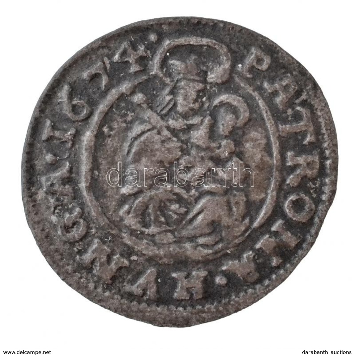 1674K-B Denár Ag 'I. Lipót' (0,51g) T:2
Hungary 1674K-B Denar Ag 'Leopold I' (0,51g) C:XF
Huszár: 1503., Unger II.: 1107 - Unclassified