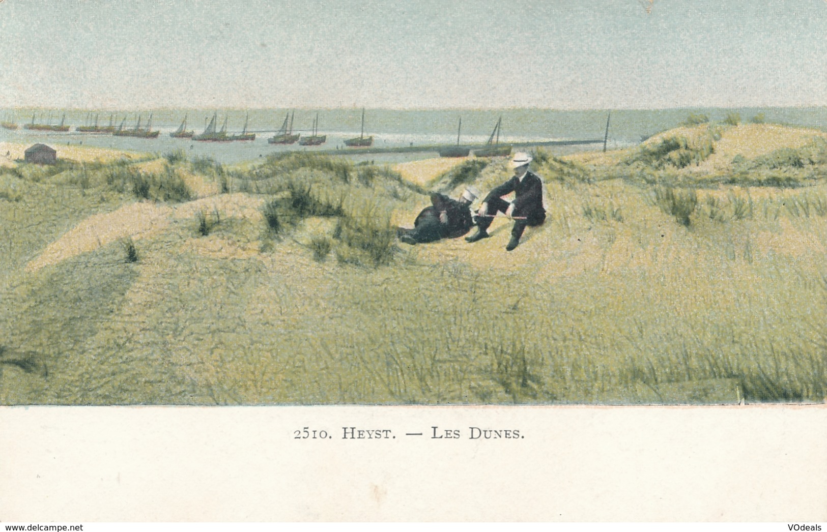 CPA - Belgique - Heist - Heyst - Les Dunes - Heist