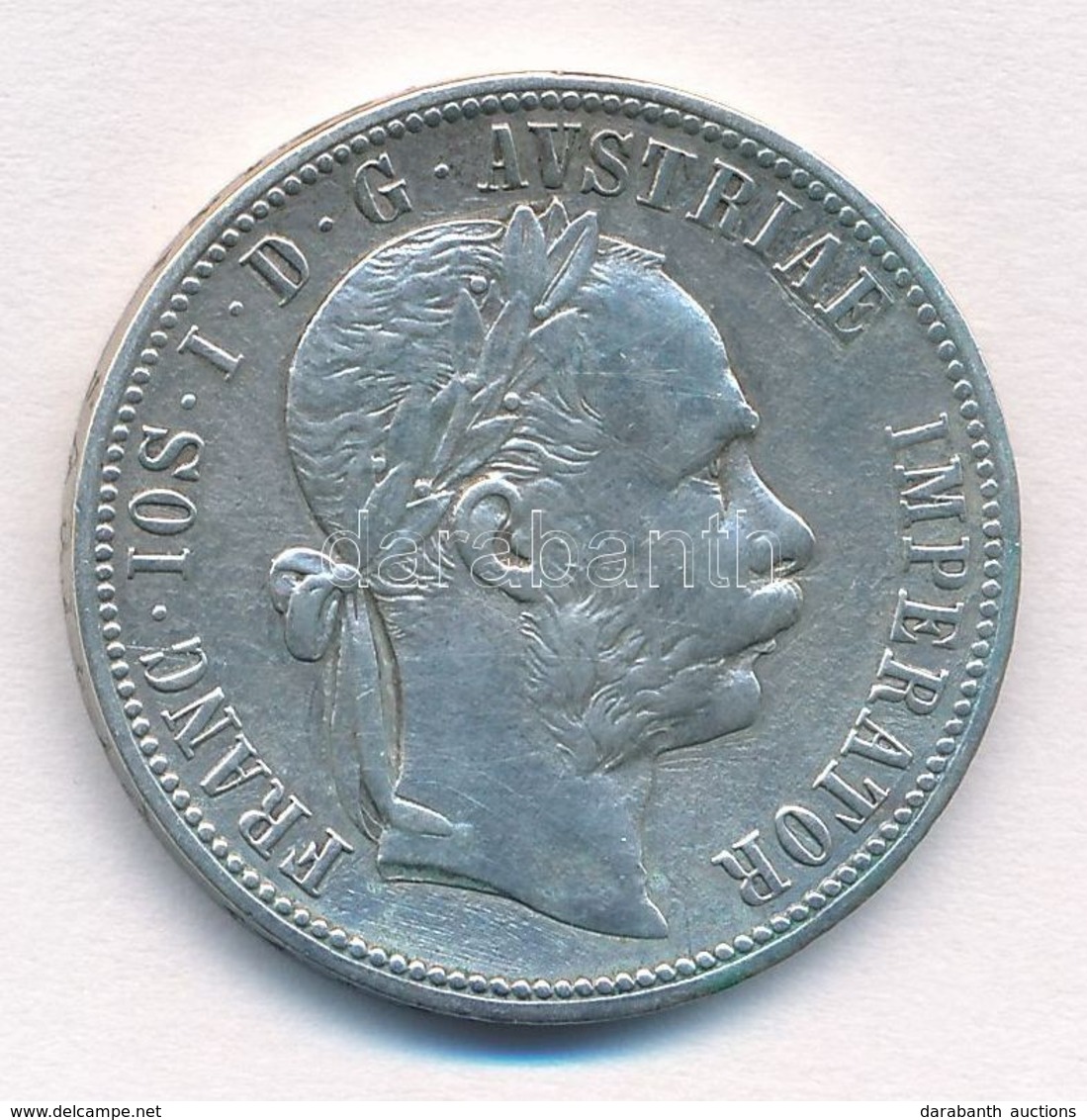 Ausztria 1887 1Fl Ag 'Ferenc József' T:2 Austria 1887 1 Florin Ag 'Franz Joseph' C:XF Krause KM#2219 - Zonder Classificatie