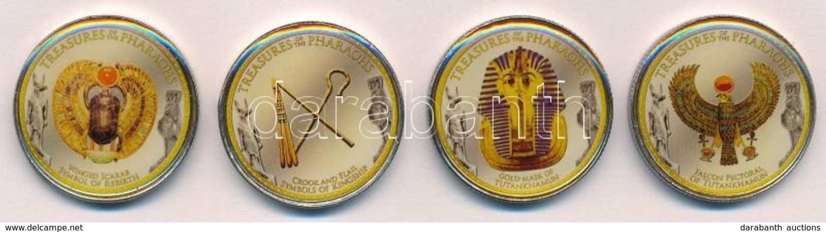 Egyiptom 2008. 1Ł (4xklf) 'A Fáraók Kincsei' Multicolor T:1-
Egypt 2008. 1 Pound (4xdiff) 'Treasures Of The Pharaohs' Mu - Unclassified