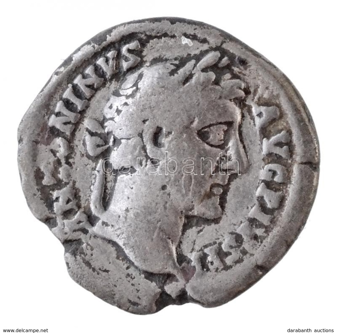 Római Birodalom / Róma / Antoninus Pius 145-161. Denár Ag (2,57g) T:2-,3
Roman Empire / Rome / Antoninus Pius 145-161. D - Sin Clasificación