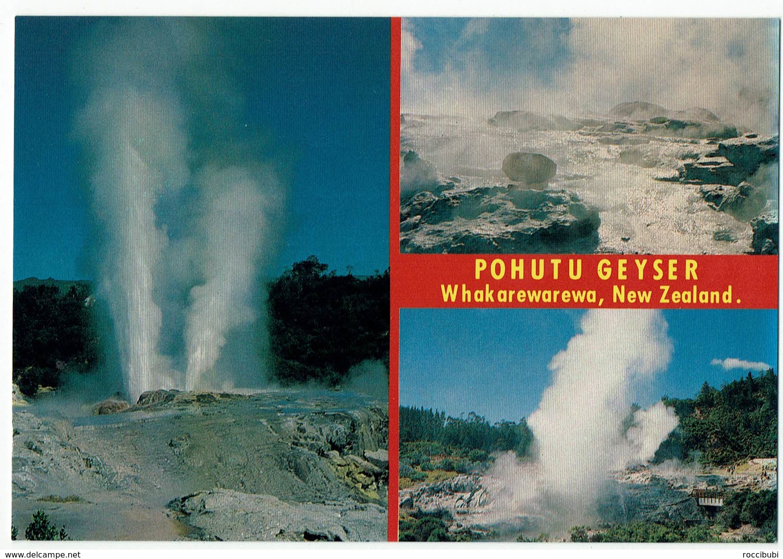 Neuseeland, New Zealand, Pohutu Geyser - Nueva Zelanda