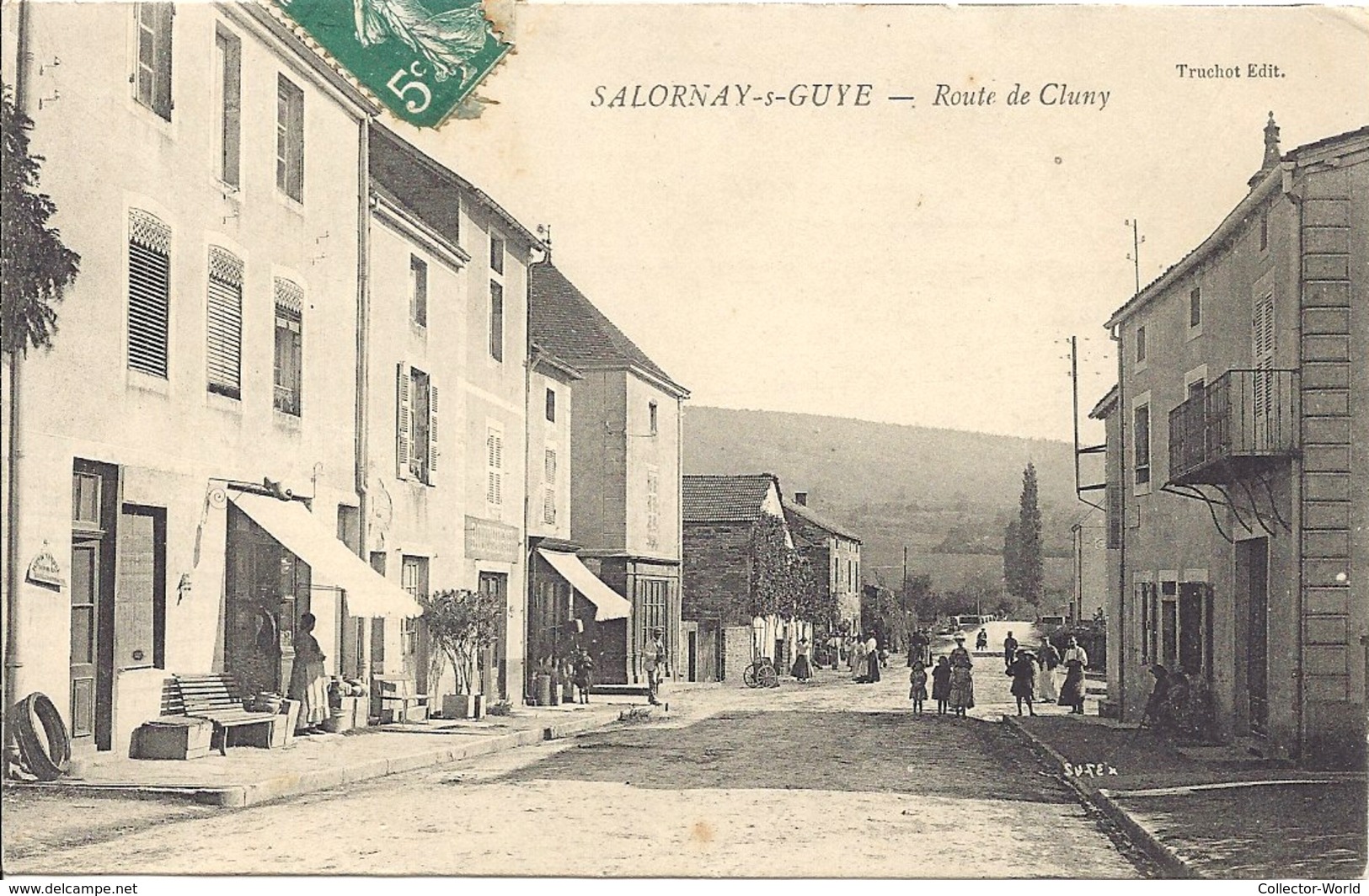 Salornay Sur Guye, Route De Cluny - Other & Unclassified