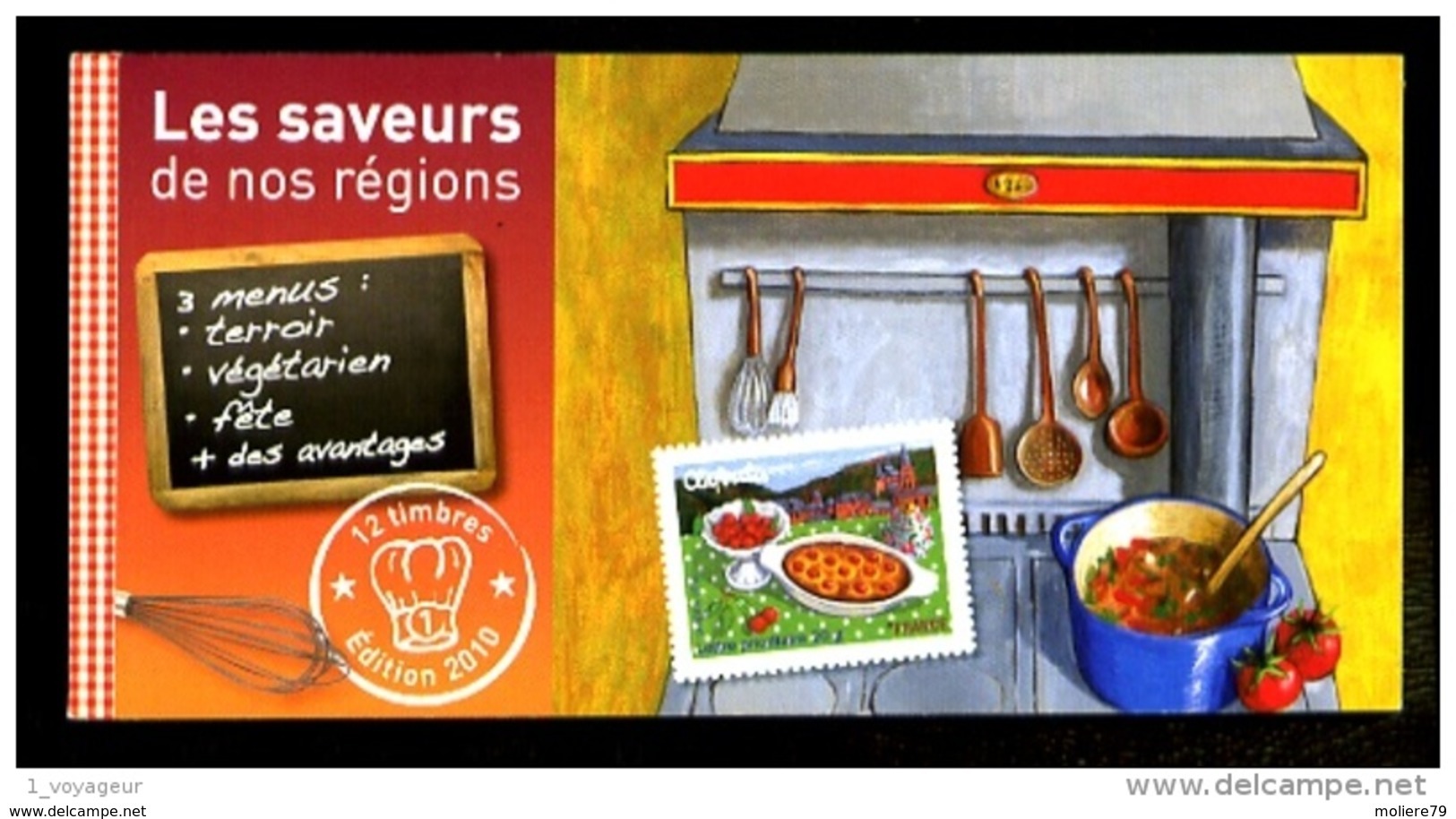 Carnet N° BC N°431, Saveurs  De Nos Régions N° 1 - Autres & Non Classés