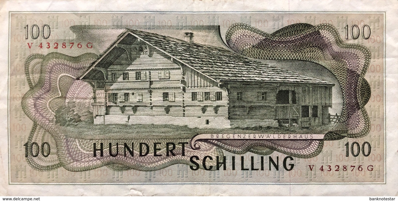 Austria 100 Schilling, P-146 (2.1.1969) - Very Fine - Oesterreich