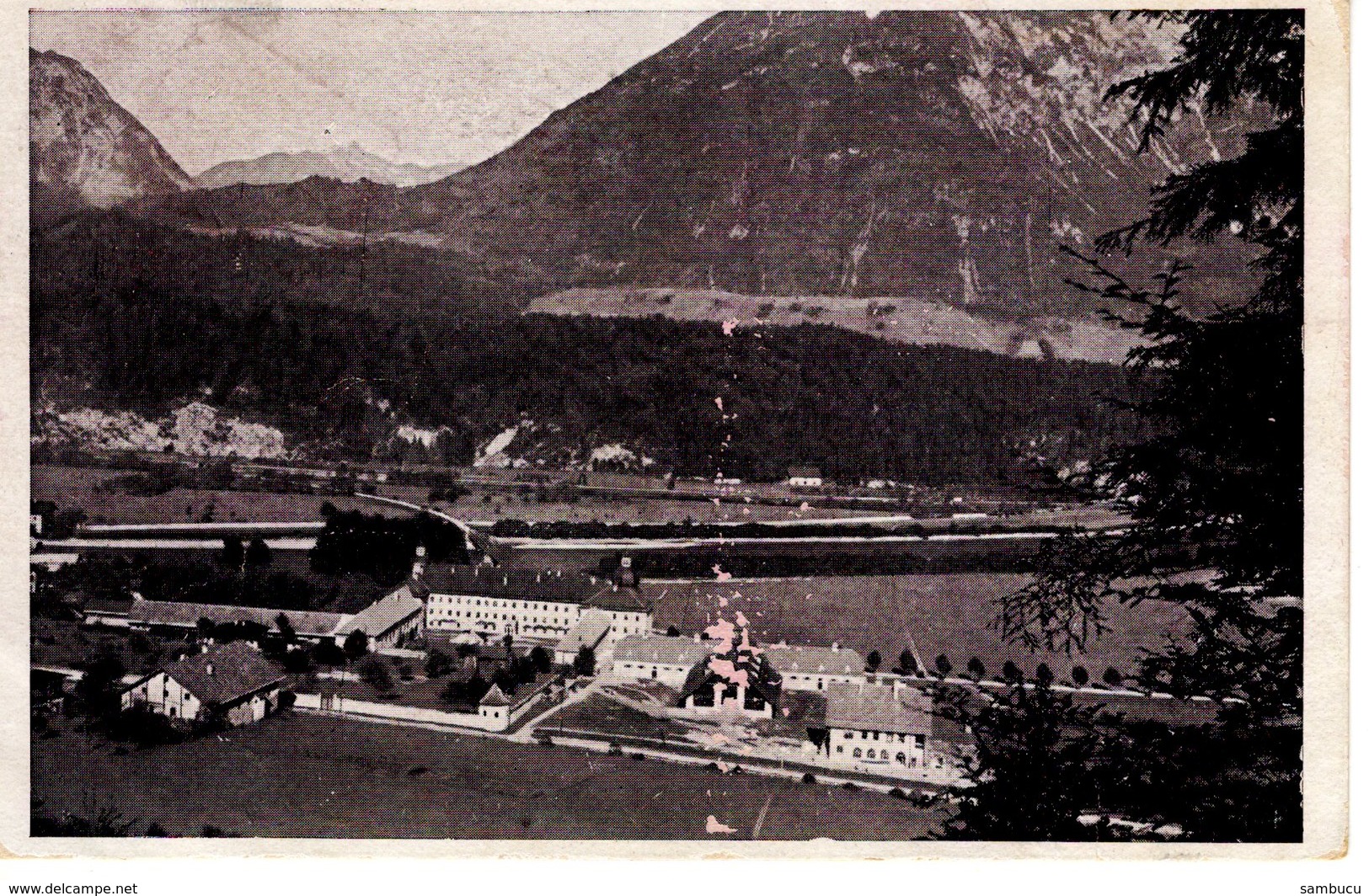 Landeslehranstalt Rotholz - Gesamtansicht 1921 - Jenbach