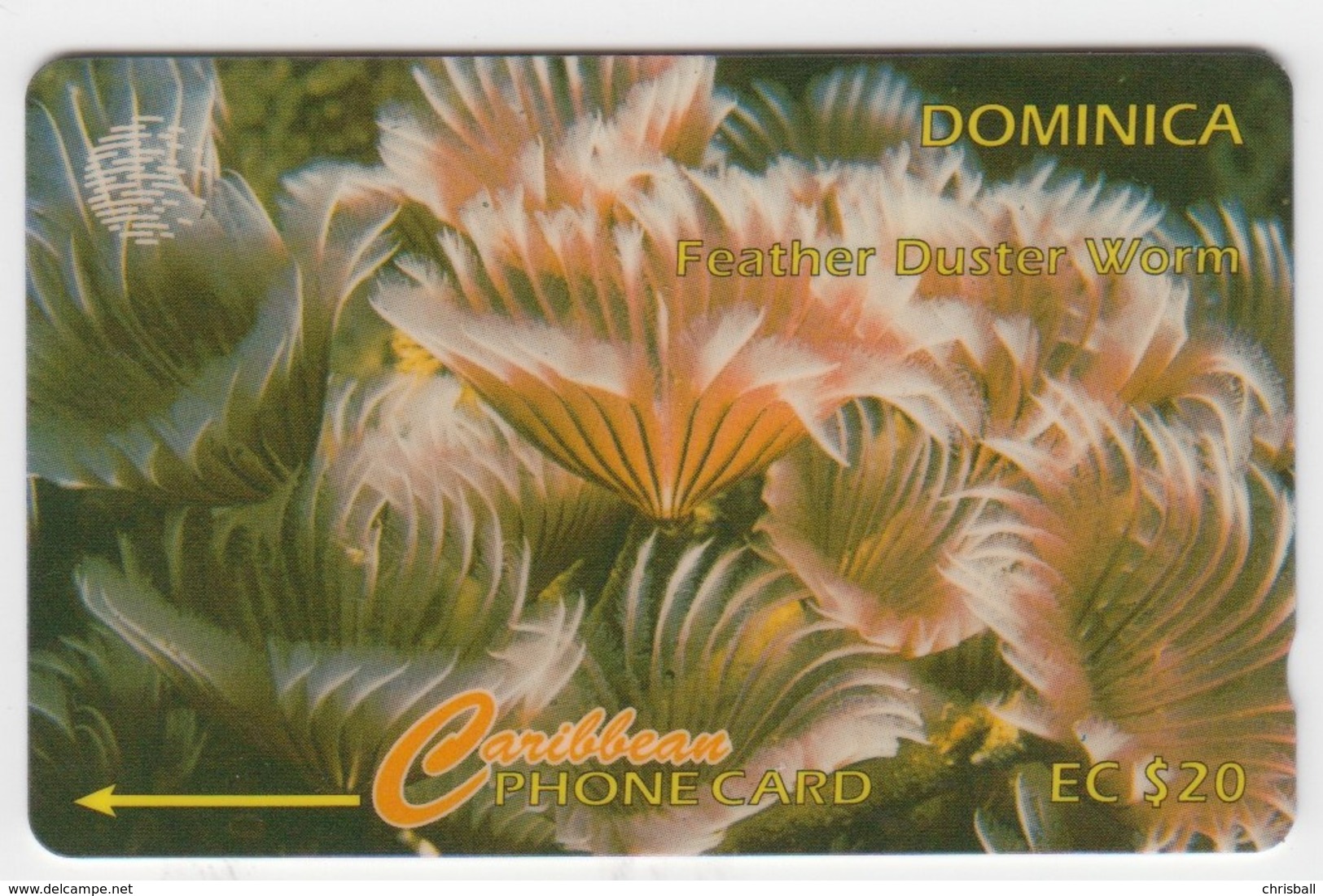 Dominica GPT Phonecard (Fine Used) Code 7CDMF - Dominique