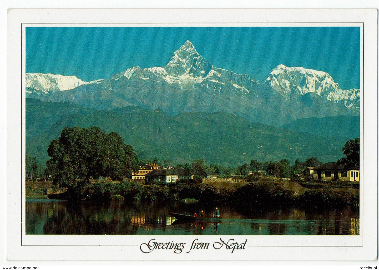 Nepal, Mt. Machapuchre 6993 M. - Nepal