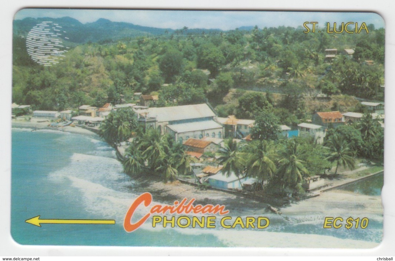 Saint Lucia GPT Phonecard (Fine Used) Code 13CSLB - St. Lucia