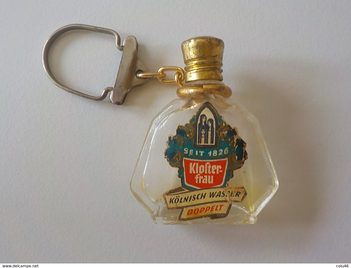 Miniature Porte Clé Kölnisch Wasser Klofter Frau Duppelt - Miniatures (sans Boite)
