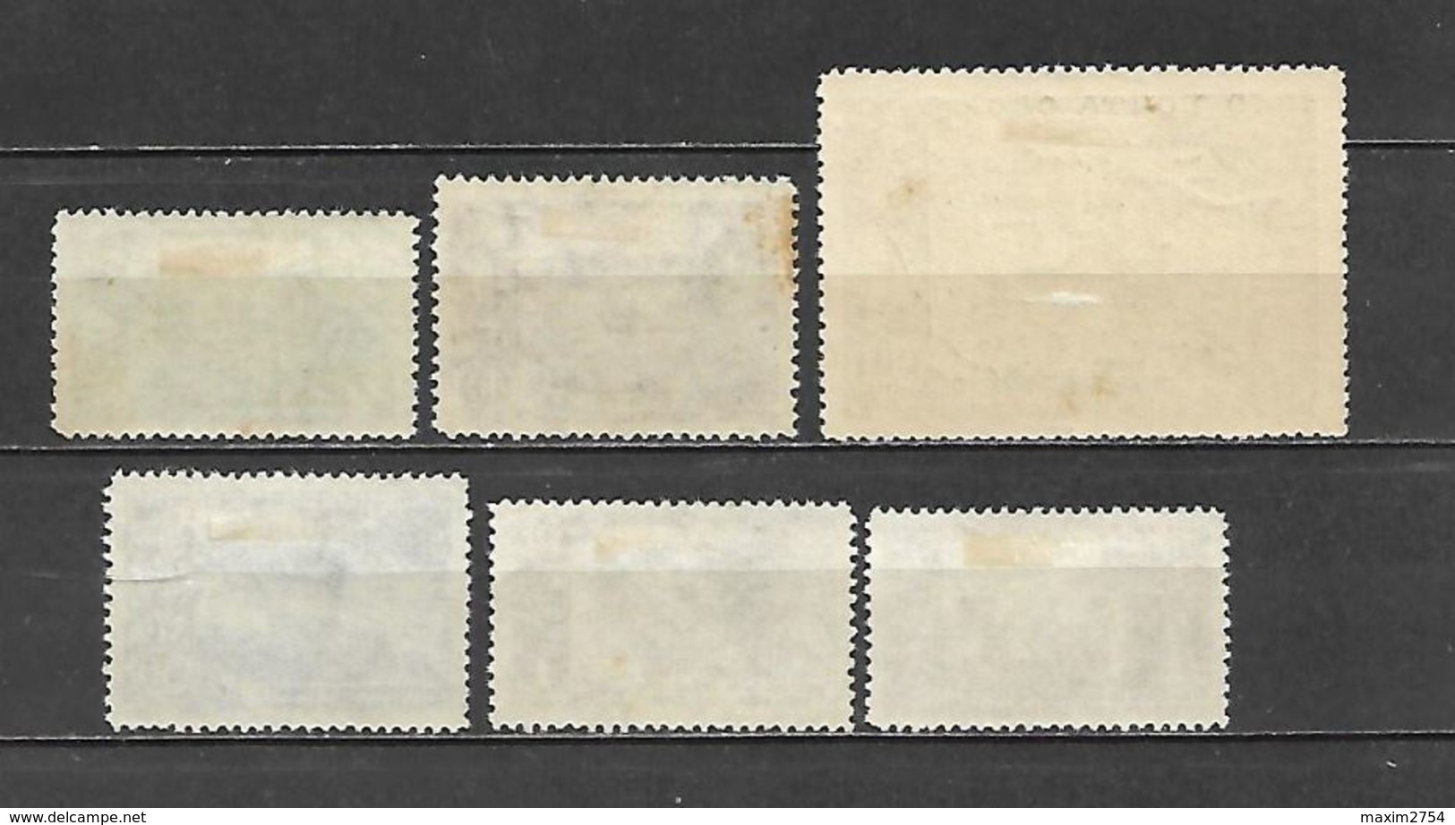 1949 - N. 1378/83* (CATALOGO UNIFICATO) - Ungebraucht