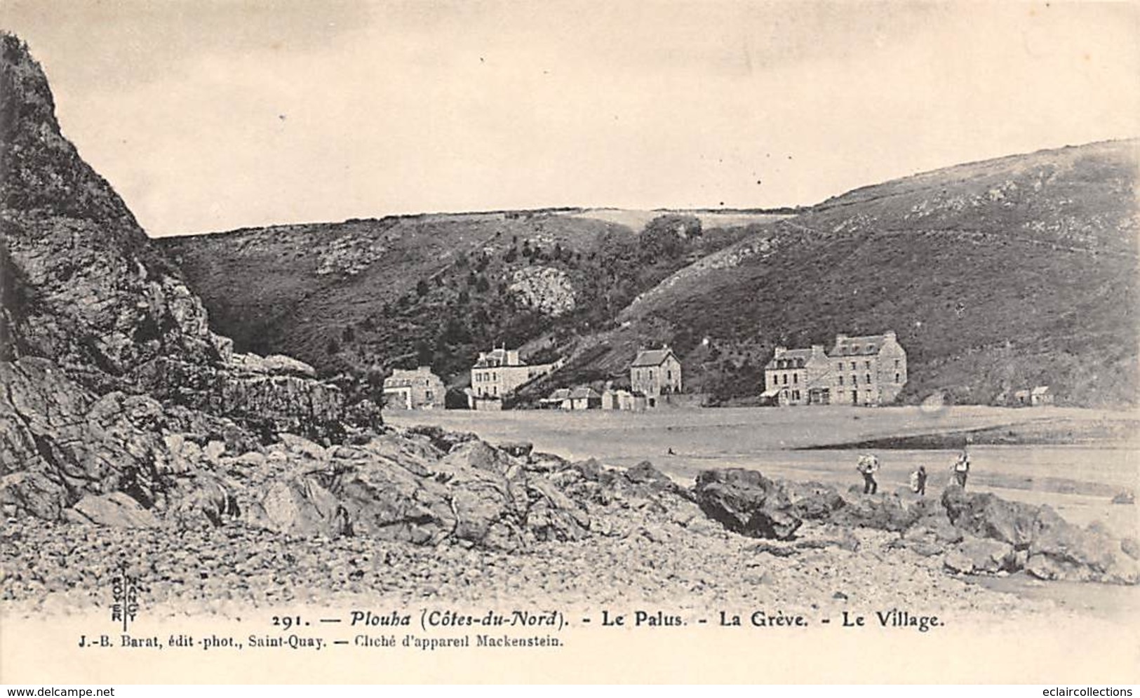 Plouha            22         Le Palus .La Grève  Le Village   (voir Scan) - Plouha