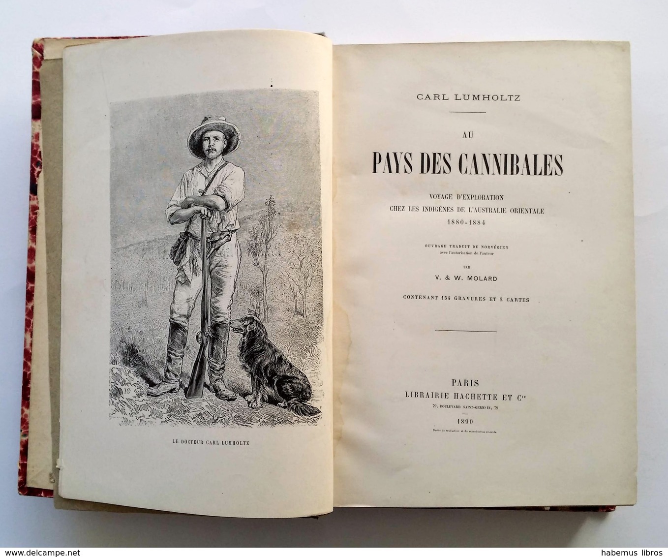 Au Pays Des Cannibales, Chez Les Indigènes De L'Australie, Carl Lumholz, 1890 - Voyages