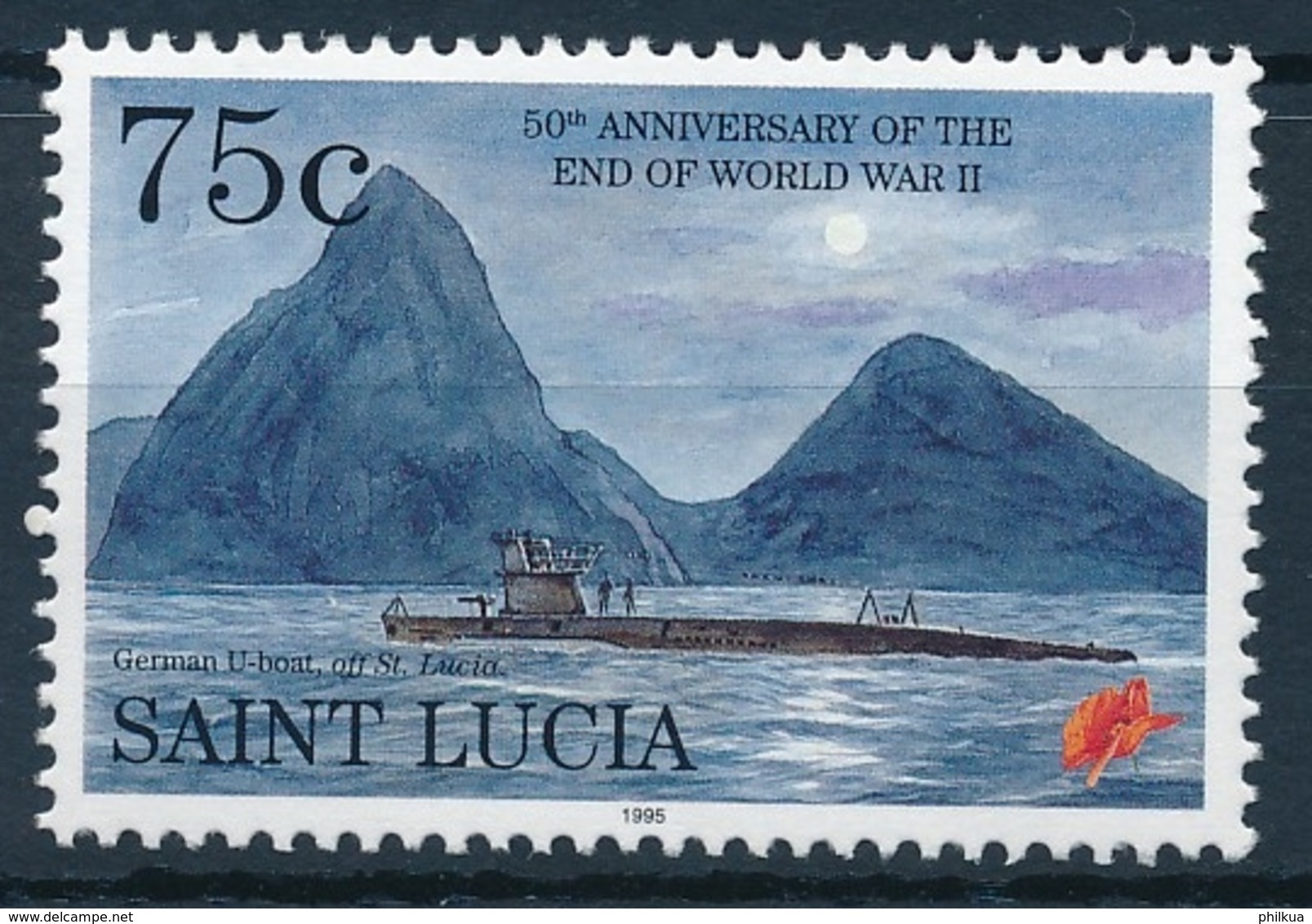 Saint Lucia - Postfrisch/** - Schiffe, Seefahrt, Segelschiffe, Etc. / Ships, Seafaring, Sailing Ships - Ships