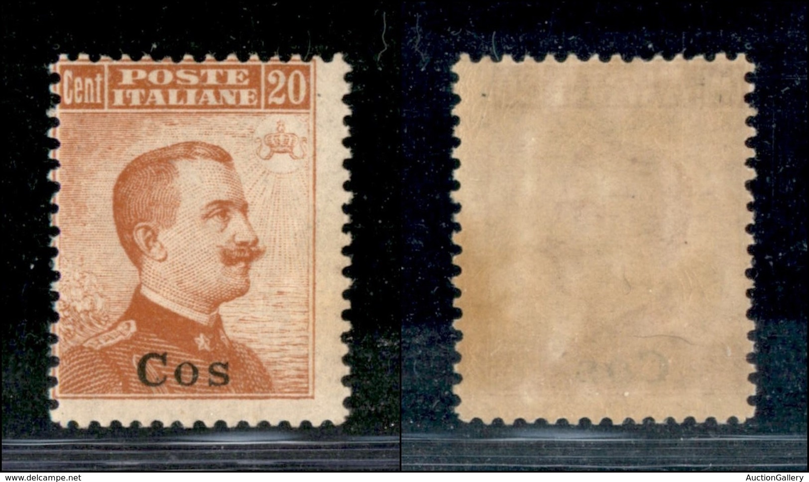 COLONIE - Egeo - Coo - 1917 - 20 Cent Michetti (9) - Gomma Integra (250) - Other & Unclassified